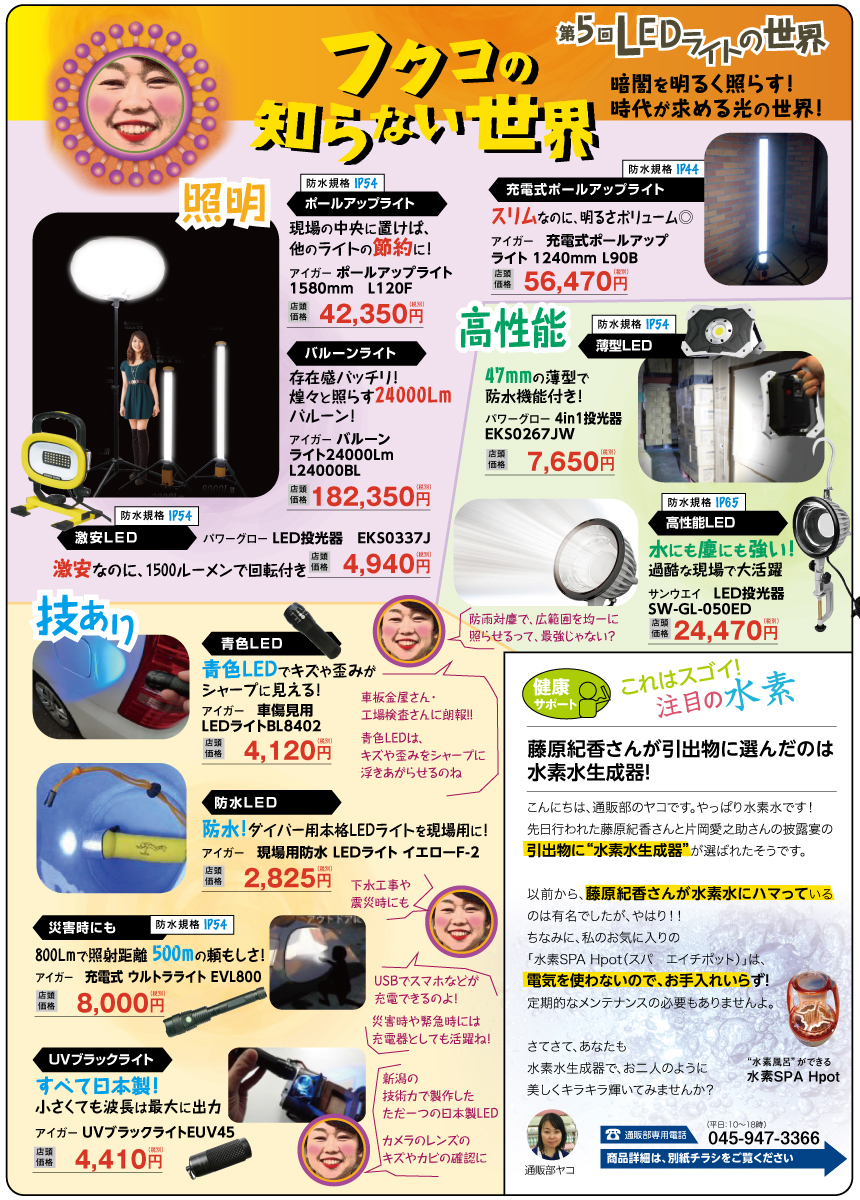 暗闇を明るく照らす！ 時代が求める光の世界！